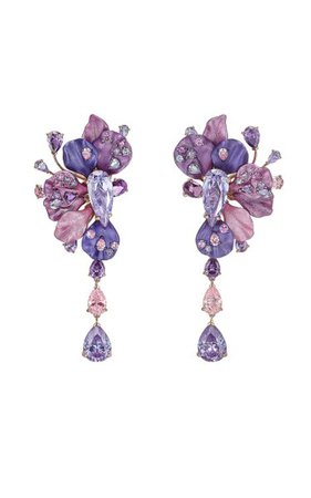 Lavender Ariel Earrings By Anabela Chan | Moda Operandi