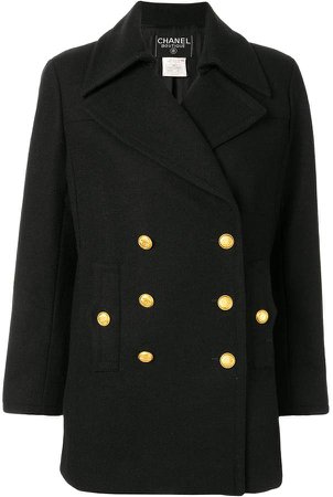 Pre-Owned 1996 double-breasted coat