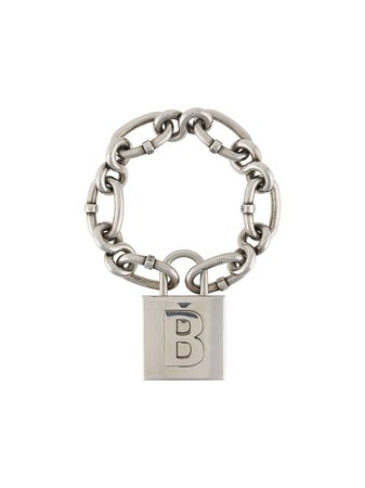 Balenciaga B Lock Chain Bracelet - Farfetch
