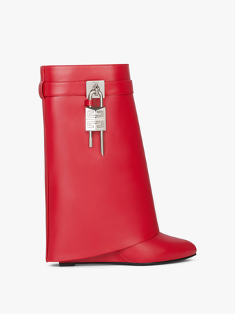 $1995.00 Givenchy Shark Lock Ankle Boots