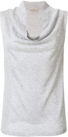 Blanca sleeveless fitted top