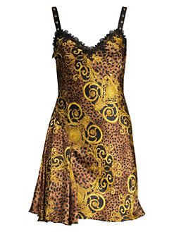 Versace Jeans Couture Leopard Print Dress