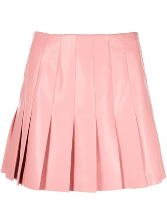Alice+Olivia Carter Vegan Leather Skirt - Farfetch