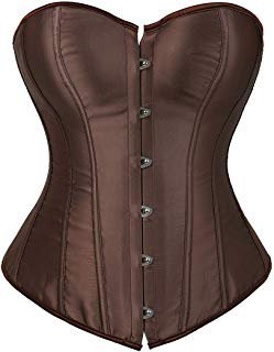 brown overbust corset - Google Search