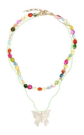 Tropicana & Butterfly Necklace Set By Anni Lu | Moda Operandi