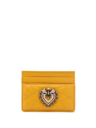 Yellow Dolce & Gabbana Devotion cardholder BI0330AV967 - Farfetch