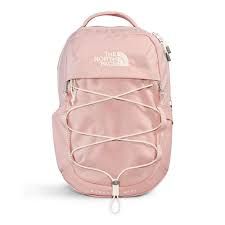 north face backpack -pink