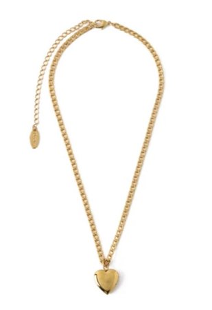 orelia jewellery heart locket necklace