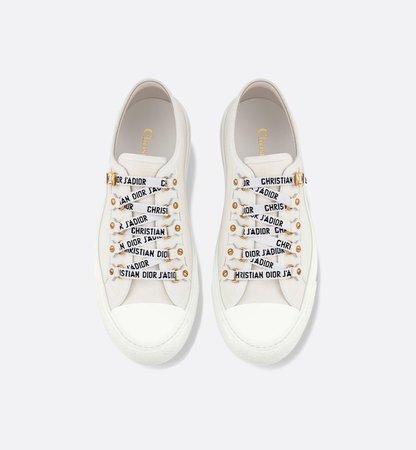 Walk'n'Dior sneaker aus stoff in weiss - Schuhe - Damenmode | DIOR