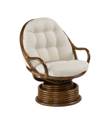 Swivel rattan chair by My Rattan Wicker