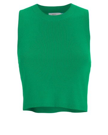 Green Sweater Tank Top | A.L.C. | INTERMIX®