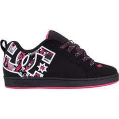 pink and black dc shoes - Google Search