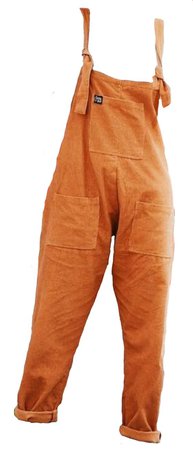 orange overalls