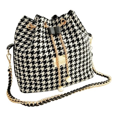 houndstooth tote bag - Google Search