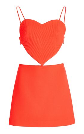 Exclusive Cm Crepe Mini Dress By Mach & Mach | Moda Operandi