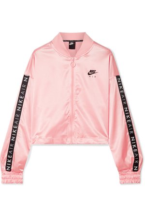 Nike | Air printed satin track jacket | NET-A-PORTER.COM