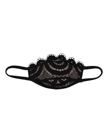 PQ Swim Reusable 'MasQini' Cloth Mask Face Covering - Lace | Neiman Marcus