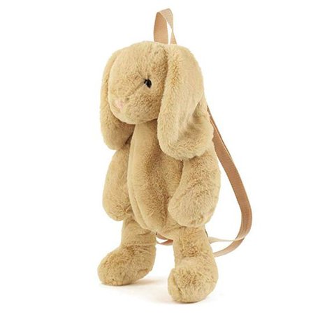 cute bunny plush backpack
