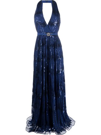 Elie Saab sequin-embellished Gown