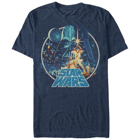 Star Wars Men's - Classic Scene Circle T Shirt