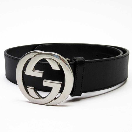 black Gucci belt