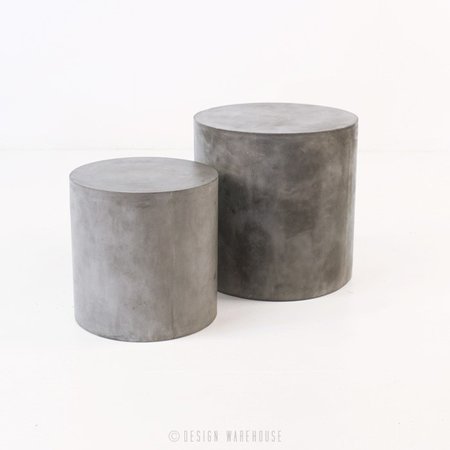concrete side tables Blok