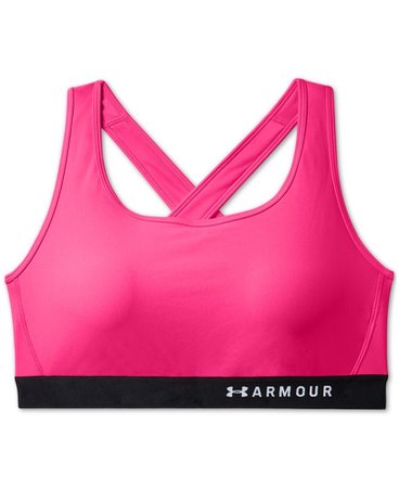 underarmour pink sports bra