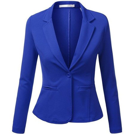 blue blazer polyvore - Pesquisa Google