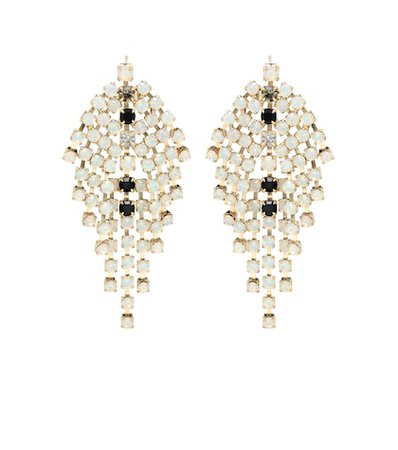 D Aless crystal-embellished earrings