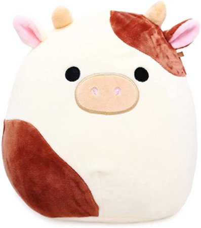 Amazon.com: Squishmallows Official Kellytoy Plush 8 Inch Squishy Soft Plush Toy Animals (Ronnie Cow) : Toys & Games
