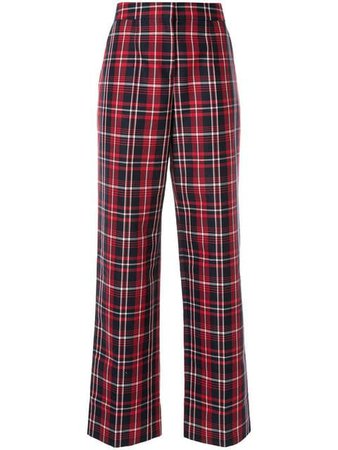 Juun.J checked straight trousers $382 - Buy SS19 Online - Fast Global Delivery, Price