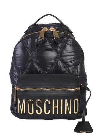 Moschino Quilted Backpack