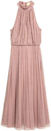 Sequined Dress - Pink