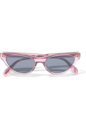 Zasia cat-eye acetate sunglasses | OLIVER PEOPLES | Sale up to 70% off | THE OUTNET