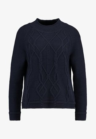 navy blue jumper knit esprit