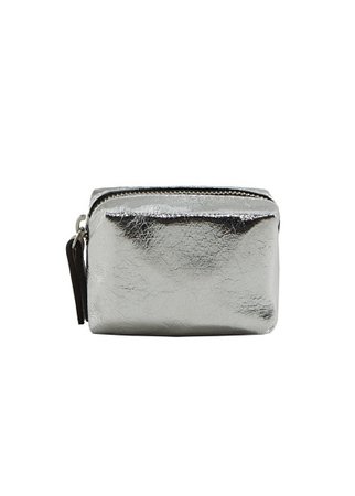 MANGO Metallic purse