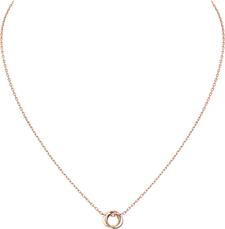 CRB7224574 - Trinity necklace - White gold, yellow gold, pink gold - Cartier