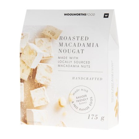 Handcrafted Roasted Macadamia Nougat 175 g | Woolworths.co.za