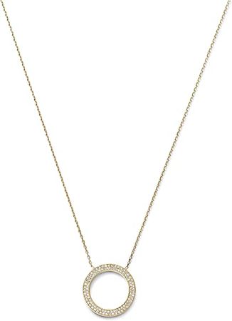 Amazon.com: Michael Kors Rose Gold Tone Logo Heart Pendant Necklace : Clothing, Shoes & Jewelry