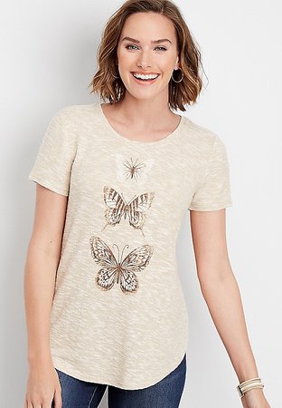butterfly graphic tee | maurices