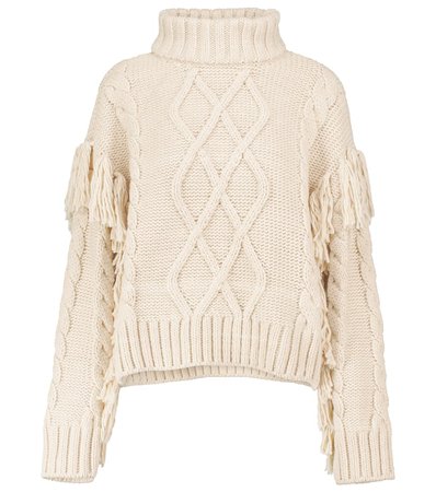 Goldbergh - Brit cable-knit turtleneck sweater | Mytheresa