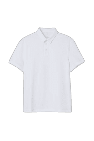 Slim Fit Polo Shirt White