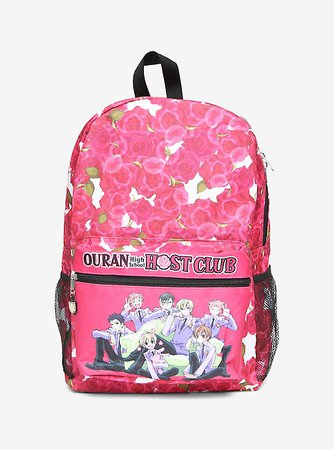 Ouran High School Host Club Floral Backpack