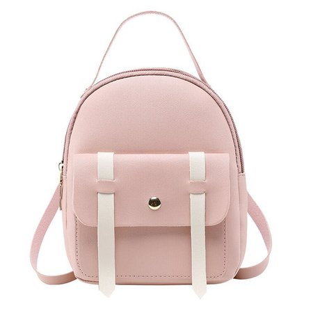 Women Mini Bags Backpack Girl School Shoulder Bag Rucksack Leather Travel Bags - Walmart.com