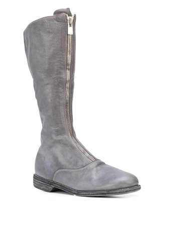 Guidi Front Zip mid-calf Boots - Farfetch