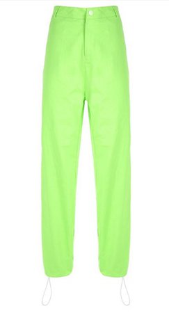 Neon Green Pants KF90329