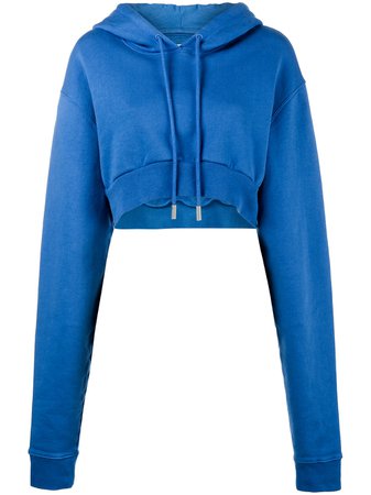Off-White Cropped Long Sleeve Hoodie Blue 3000 Women [w-12308752] - $121.07 : Off White Jackets Wholesale Online USA, Cheap Off White Hoodie Buy