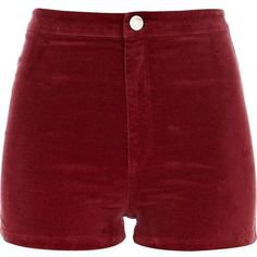 Dark Red Shorts