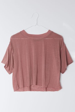 Out From Under Tuti Burnout Cropped Tee | Urban Outfitters