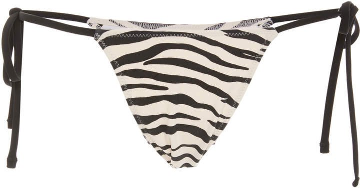 Tropic of C Praia Zebra Print Bikini Bottom